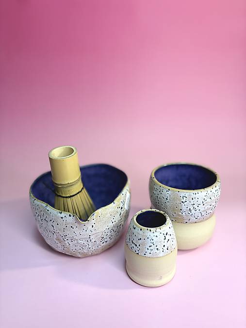 Keramický matcha set Purple Wednesday