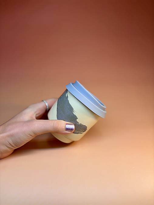 Keramický travel cup Abstract