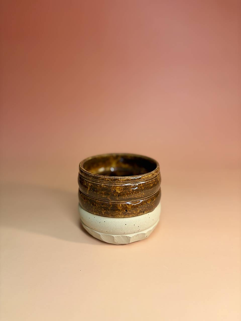 Keramický hrnček na čaj Brown Sugar