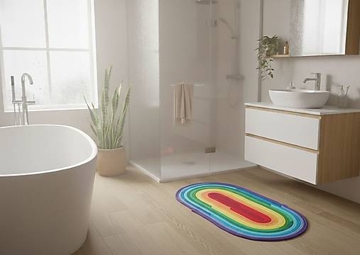 Dúhový koberec - Mini - farebný akcent pre váš domov