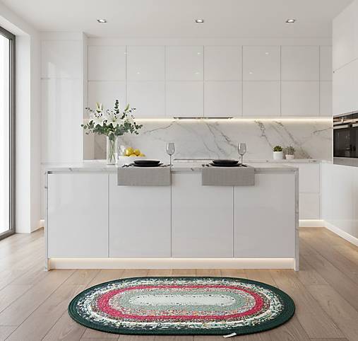 Jelly-Roll koberec Plentiful - červený