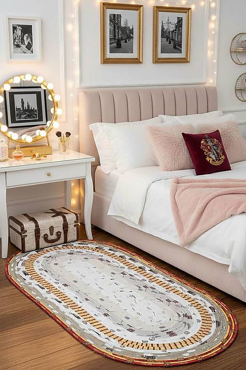 Úžitkový textil - Detský koberec “Harry Potter” – čarovný doplnok do glam dievčenskej izby - 18014619_