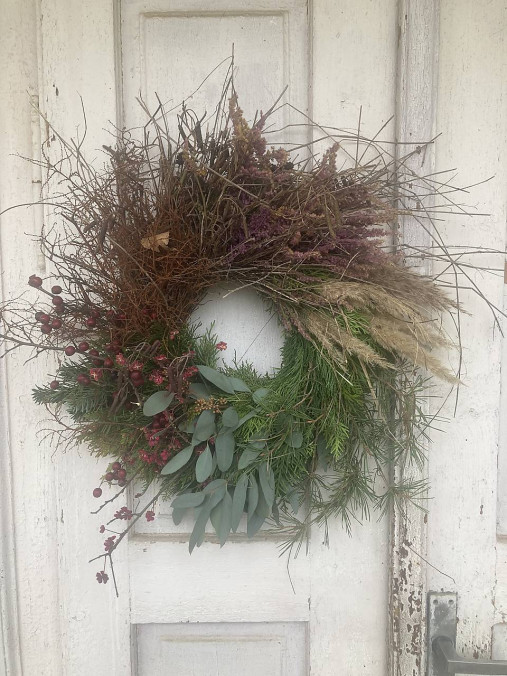 Dekorácie -  Veniec 'Divozel' (Divokosť a krehkosť v jednom) - 18016376_