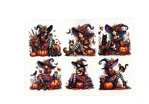 Papier - Transfer PVC - "bosorka" - 18017519_