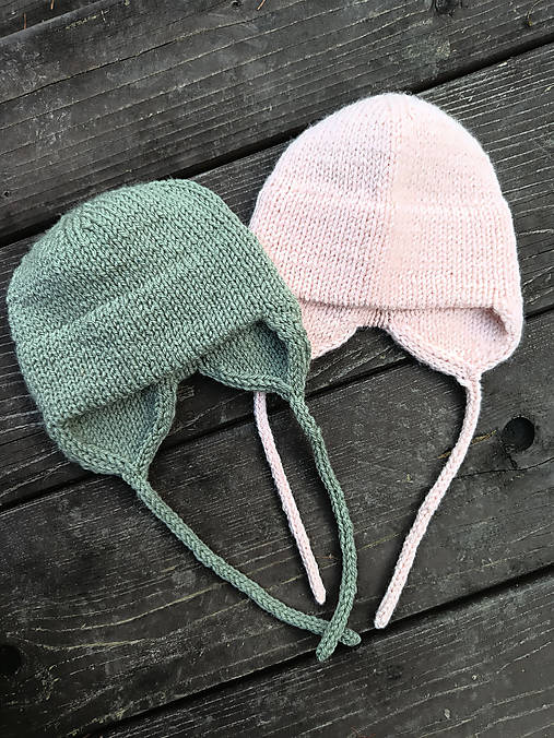 Detské čiapky - Detská čiapka s dvojitým lemom - 18018440_