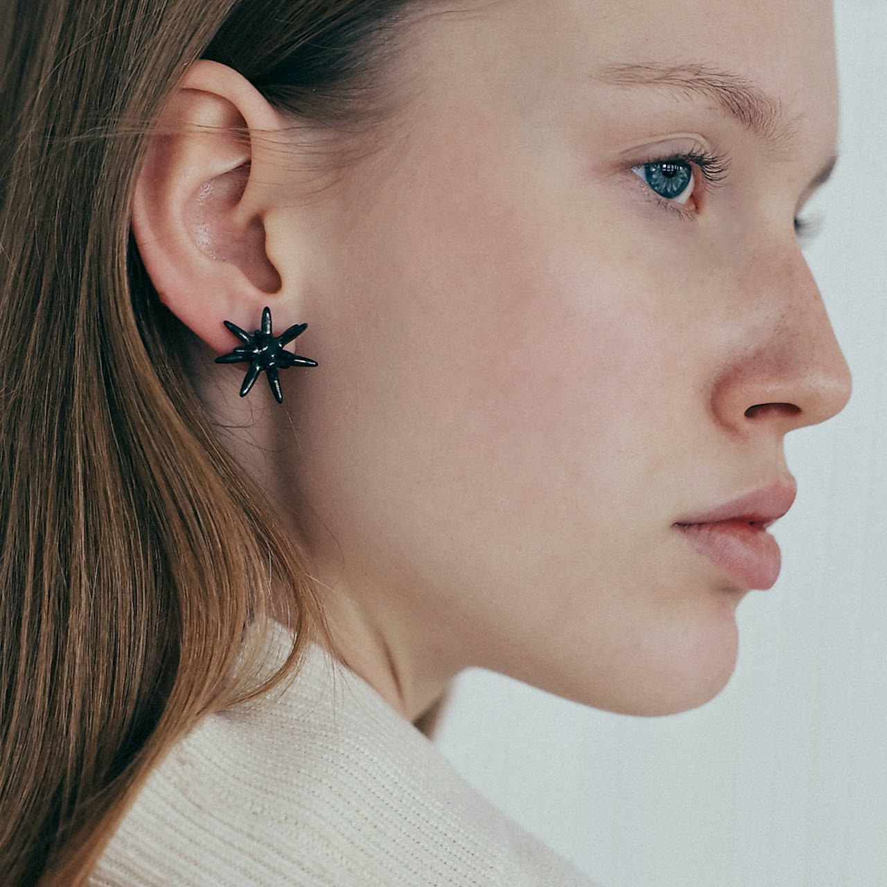 Porcelánové naušnice Algol