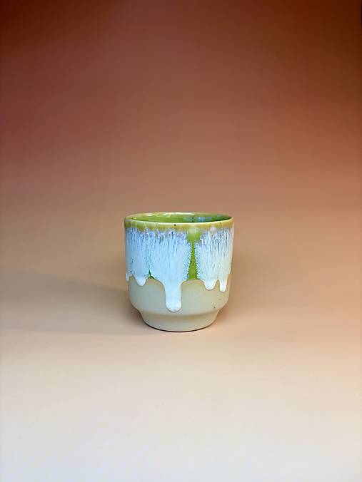 Keramický hrnček na kávu Green Cascade