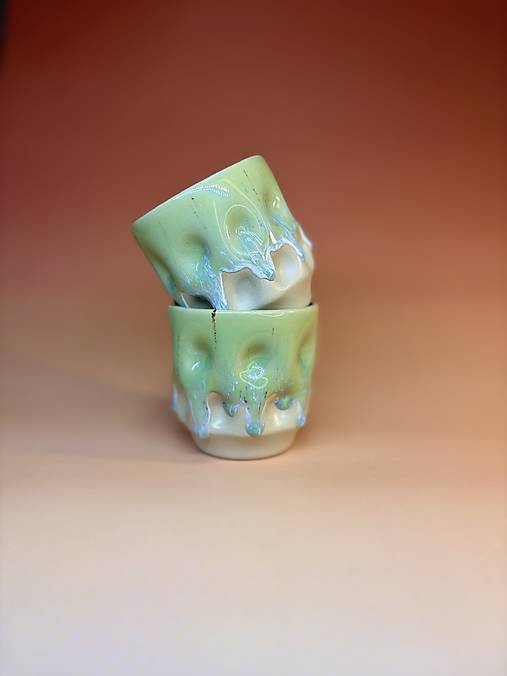 Keramický hrnček na kávu Ice Mint Light