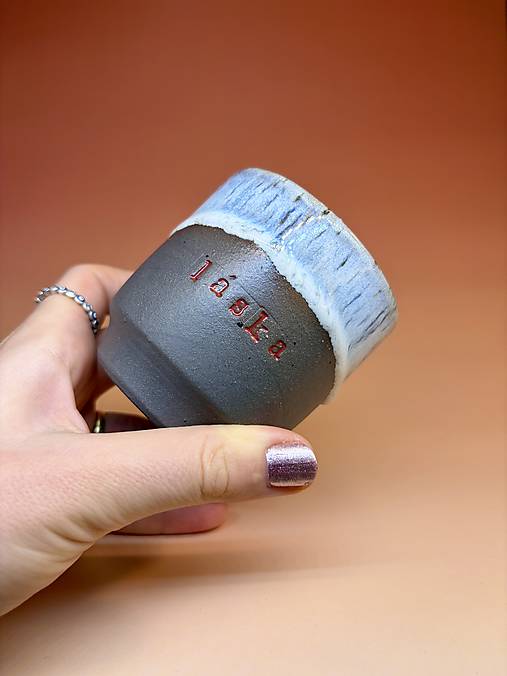 Keramický hrnček na kávu Láska