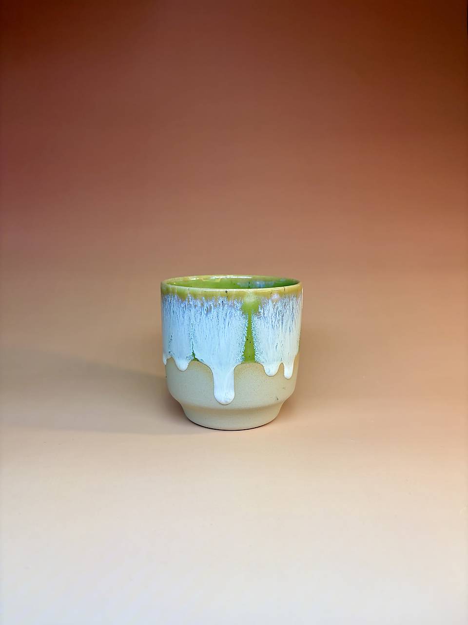 Keramický hrnček na kávu Green Cascade