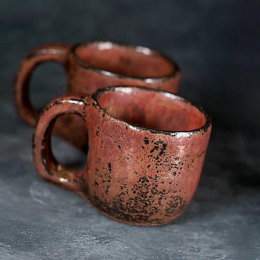 Nádoby - 108 Bronzie / hrnek s uchem - 18016879_