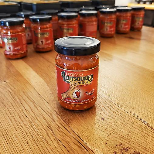Levočská Leutschauer paprika – remeselná pasta