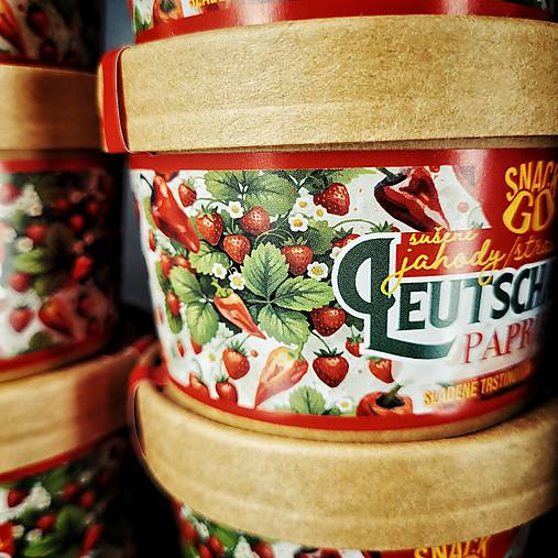 Snack – Sušené jahody – Leutschauer paprika