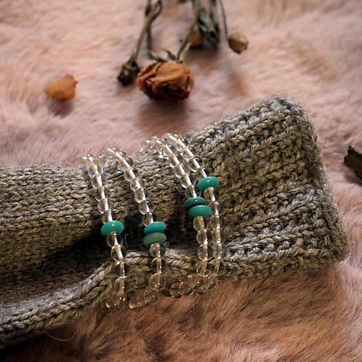 Vločky/ korálkové náramky