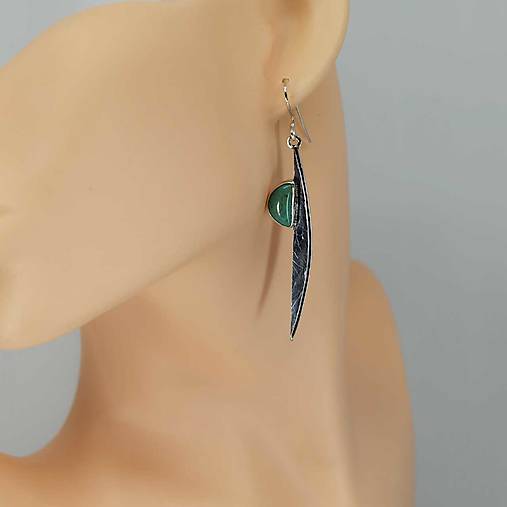 Náušnice - Náušnice zo striebra - Na rímse - 18020252_