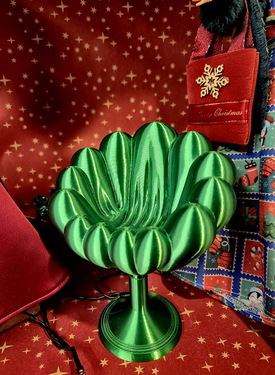 Otočné kresielko pre bábiky - zelené