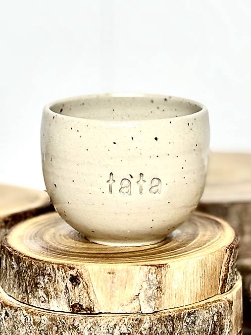 Simple - pohárik espresso tata (100ml, bez uška)