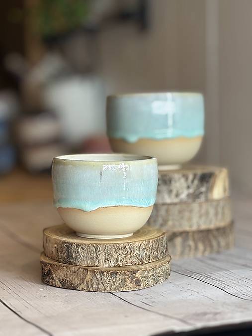 Spring Drop - pohárik cappuccino (200ml, bez uška)