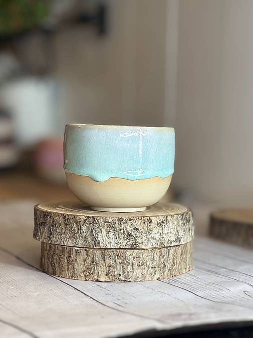 Spring Drop - pohárik cappuccino (200ml, bez uška)