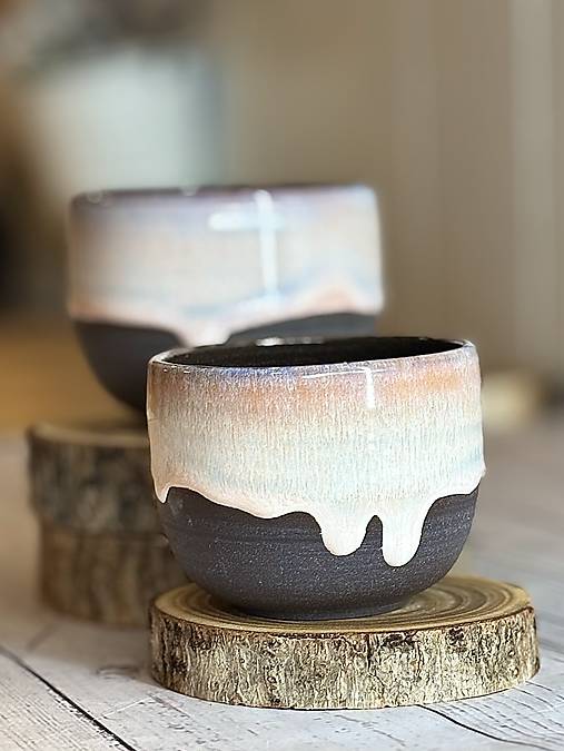 Flamingo - pohárik latte (280ml, bez uška)