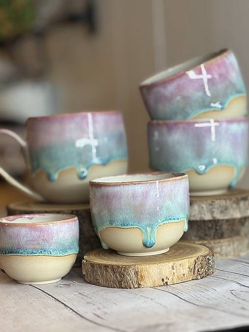 Aurora - pohárik latte (280ml, bez uška)