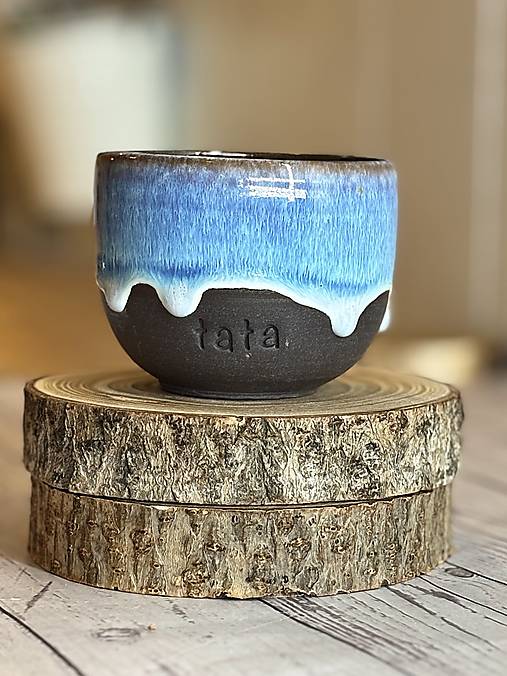 Vodopád - pohárik latte (280ml) s nápisom tata