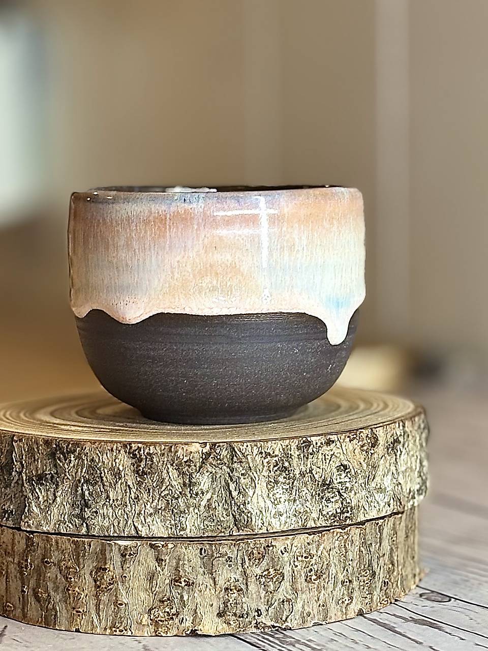 Flamingo - pohárik latte (280ml, bez uška)