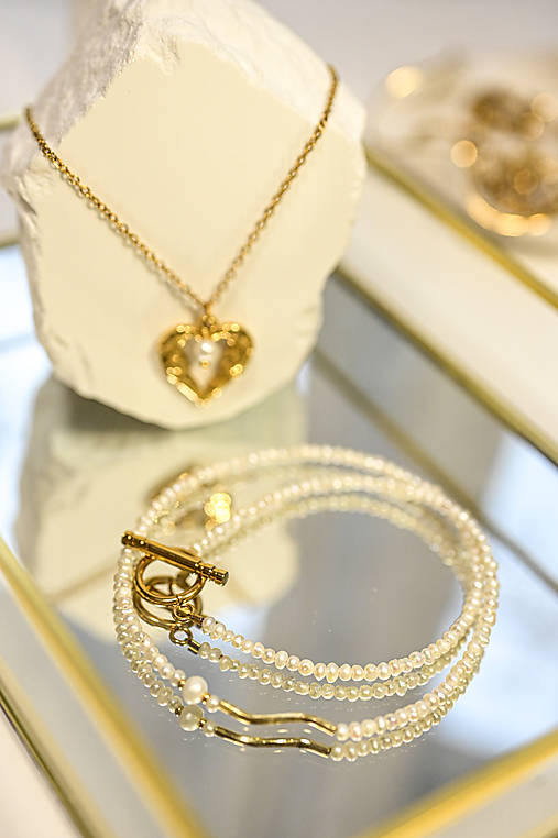 Retiazka  Perla  v srdci