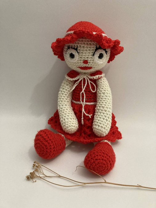 Hračky - Bábiky /okaňa v klobúku - 18021728_