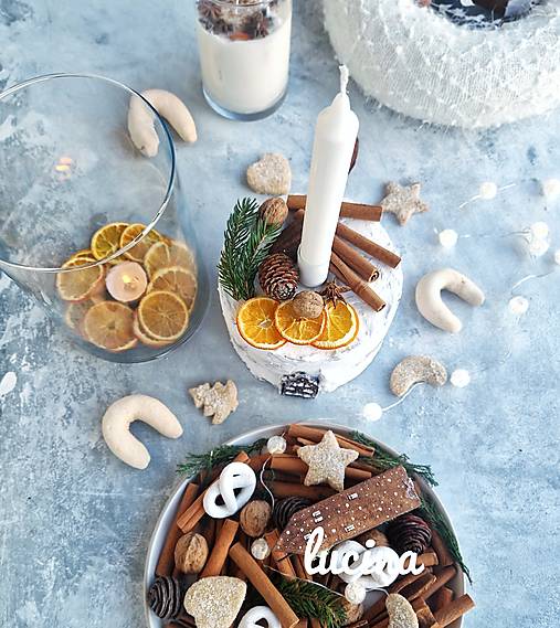 Svietidlá - Winter Cake - 18022910_