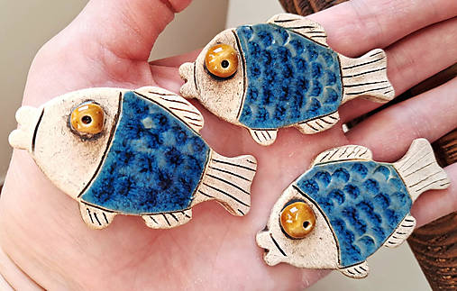 Keramická brošňa Kapor