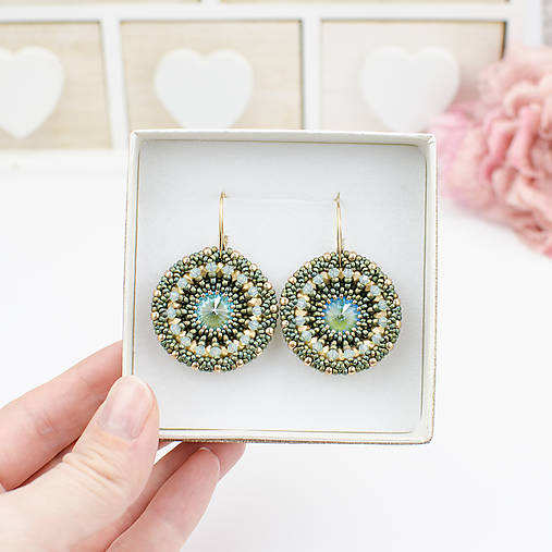 náušnice LUMINA - Silky Sage