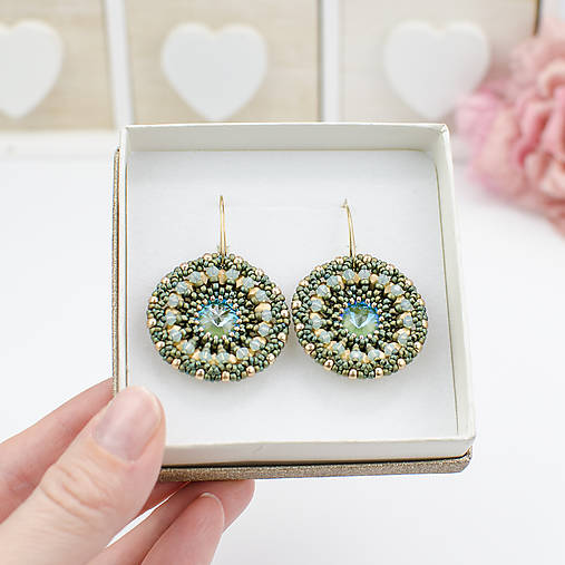 náušnice LUMINA - Silky Sage