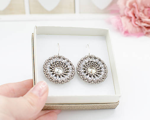 náušnice LUMINA - Silver