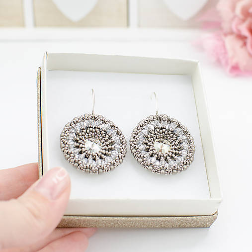 náušnice LUMINA - Silver