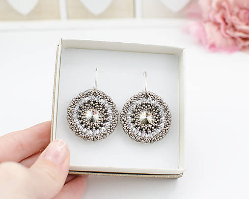 náušnice LUMINA - Silver