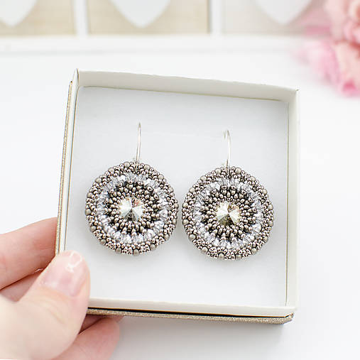 náušnice LUMINA - Silver