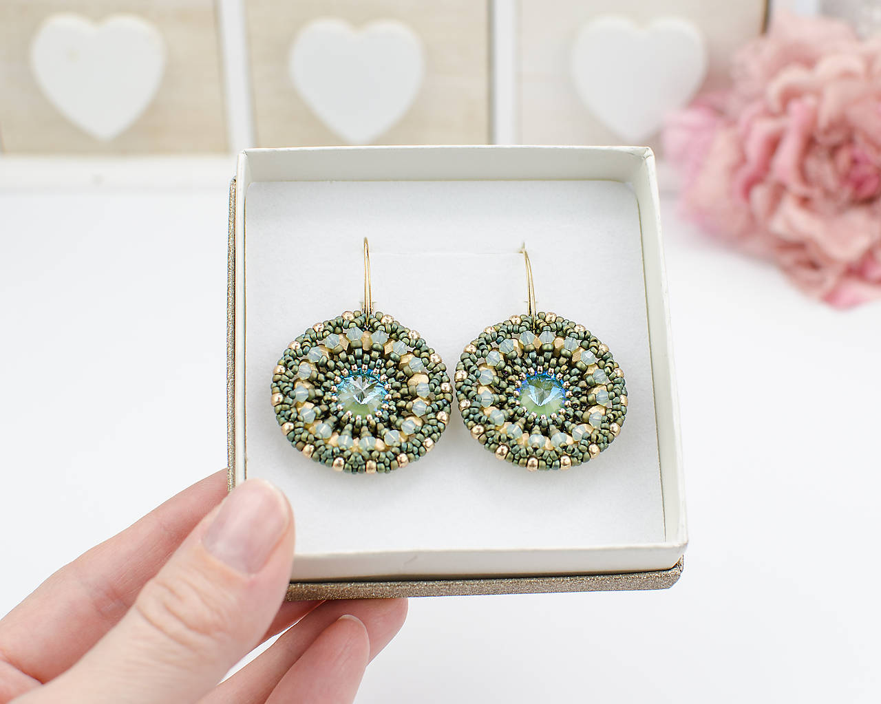 náušnice LUMINA - Silky Sage