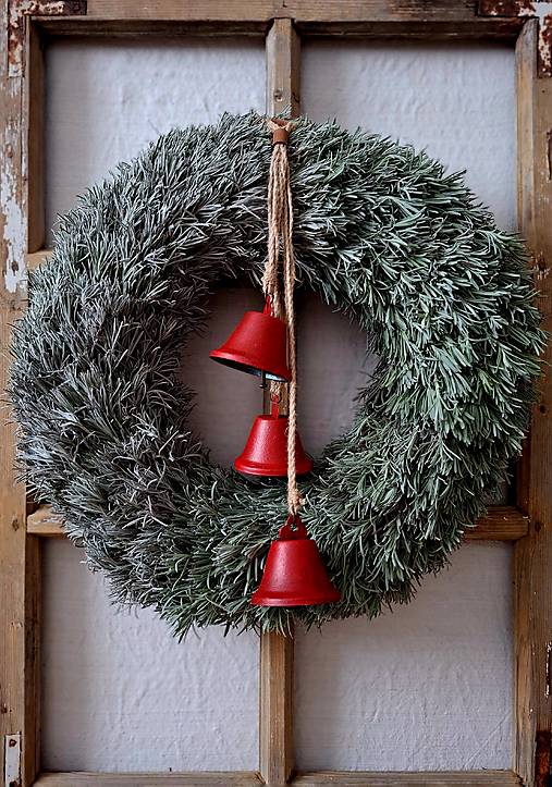 Dekorácie - Vianočný veniec z levandule - 18026376_