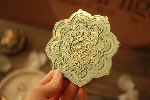 Dekorácie - mini MANDALA - 18025166_