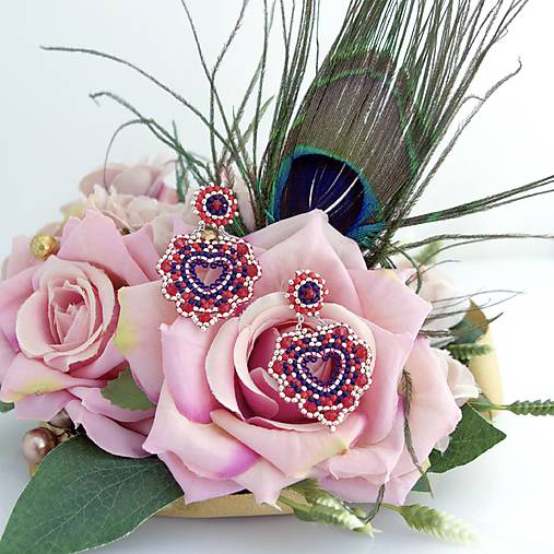 Romantické vycibrené srdiečka