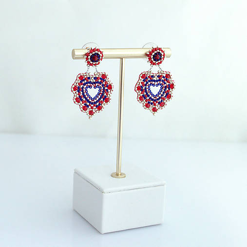 Romantické vycibrené srdiečka