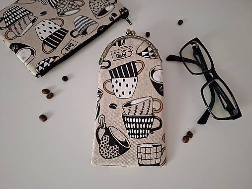 Taštičky - Obal na brýle - Kávové hrnečky - sleva ze 13ti eur - 18023980_