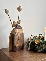  - Drevená váza v štýle scandi mini - 18024021_