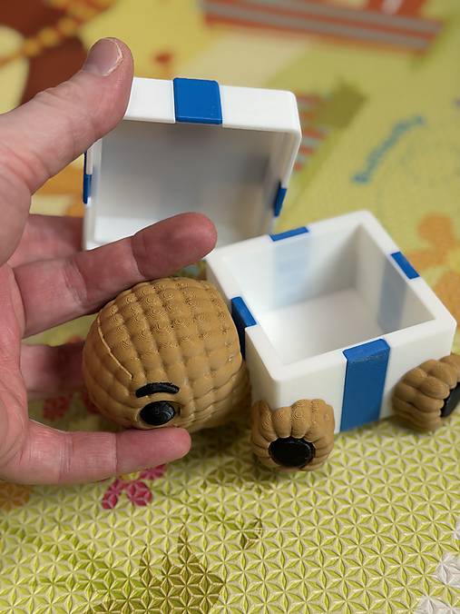 Darčeková škatuľka s korytnačkou – rozkošná úschovňa drobností