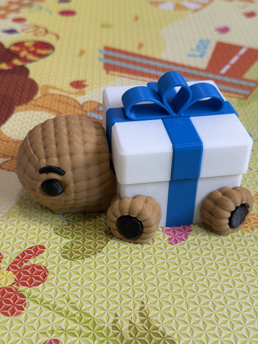 Darčeková škatuľka s korytnačkou – rozkošná úschovňa drobností