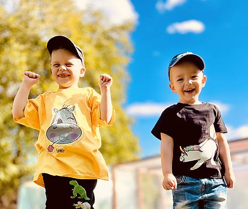 Bavlnené detské tričká