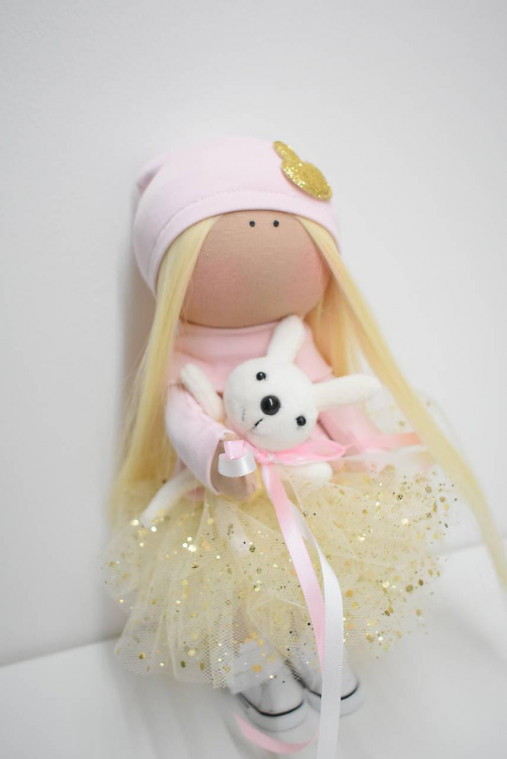 Hračky - Bábika zlatá - 18027740_