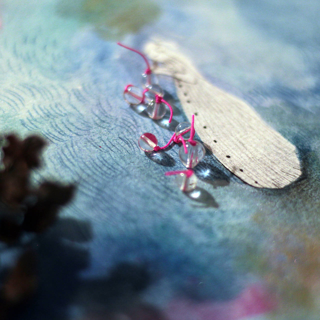 Pani Píšťalka/ originál obrázok/ akvarel