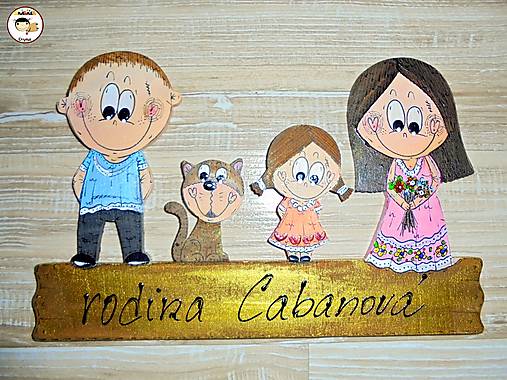 Tabuľky - Menovka - rodinka - 18028908_